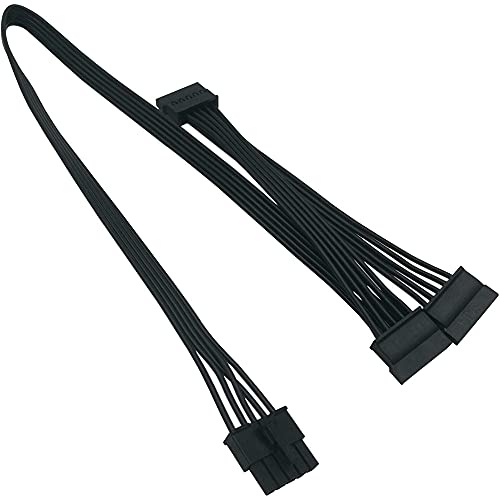 Pmandgk Cable de alimentación para discos duros SATA de 5 a 3 discos duros SATA V550 V650 V750 V850 V1000 V1000 Fuente de alimentación modular