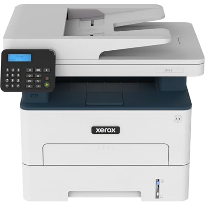 Xerox B225DNI All-in-One Printer, Laser, B&W, Wireless, ADF, Letter, Print, Scan, Copy, Energy Star Certified, Up to 36PPM