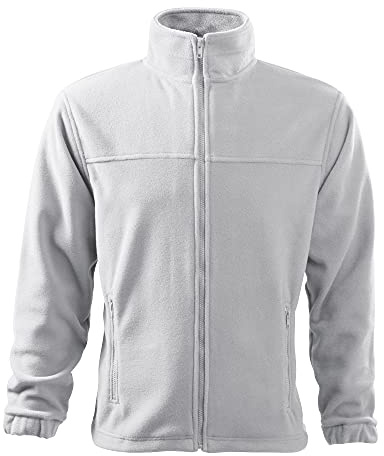 DELUNO Herren Fleece-Jacke Outdoor, Pullover Fleece mit Reißverschluss - Neu - Schwarz Rot Blau Grau Weis - Size S M L XL 2XL 3XL 4XL