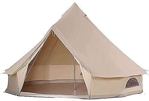 Campingzelt, Heißzelt mit Herdanschluss, 4 Jahreszeiten, 3-4 Personen Tipi-Zelte im Freien, Familien-Tipi, beheizter Unterstand für Camping, Rucksackr