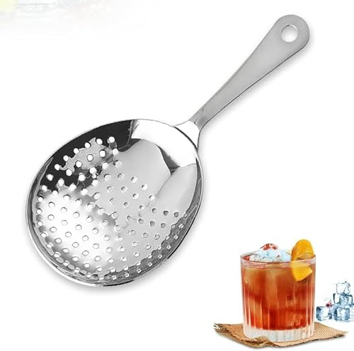 Julep-Sieblöffel aus Edelstahl 304 – Premium-Bar-Cocktail-Sieb Und Rührwerkzeug