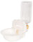 500ml Pet Cage Suspended Water Dispenser, Automatic Pet Water Bottle, Anti-Overflow for Cats, Dogs, Rabbits or Other Small Animals (White)