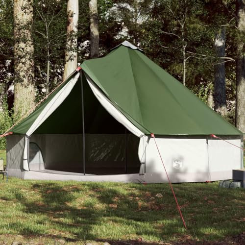 Sportartikel-Familienzelt Tipi 12 Personen grün wasserdicht