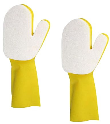 Beaupretty 4pcs Housework Accessory Cleaning Glove Dishwashing Glove Kitchen Washing