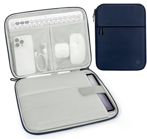 Dadanism 13 Pulgadas Funda Bolsa Protectora Acolchada para iPad Pro 13 M5/M4, iPad Air 13 M4/M3, MacBook Neo 13, MacBook Air 13 M5/M4, Galaxy Tab S10+/S9 FE+/S9+12,4, Idea Tab Pro 12,7,Índigo