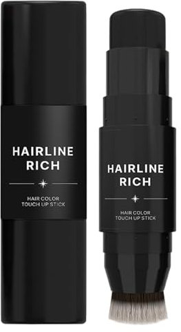 Stick di copertura della radice-Colore dei capelli a doppia estremità, copertura grigio istantanea, penna tintura per capelli di lunga durata | Concettore a radice a secco rapido, di tinta