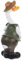 Gatuida Adorable Cartoon Duck Resin Figurine Tabletop Ornaments for Christmas Thanksgiving Decor