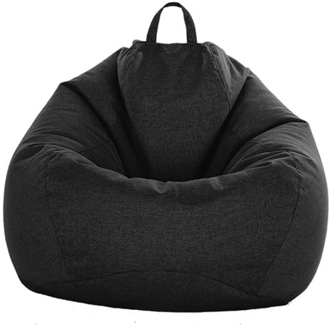 Fodera per poltrona a sacco XXL, lavabile, per soggiorno, camera da letto e balcone, ideale per sedute confortevoli, elegante decorazione per la casa, imbottitura non inclusa