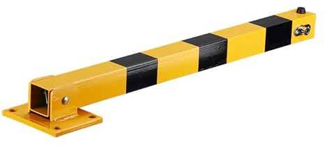 LVSEWOA Barrera de estacionamiento - Asistente de estacionamiento Plegable para Garaje - Bloqueador de Espacio y bolardo de Seguridad para restricciones de Espacio de estacionamiento