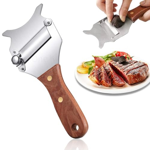 WUYJI Ralladores Rallador de trufas multifuncional (1 unidad),ajustable,utensilio de cocina para cortar y rallar.cortador de queso de acero inoxidable