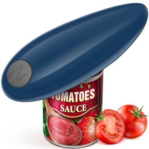 Electric Can Opener, One Touch Button Automatic Can Opener