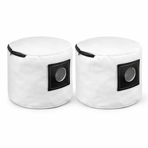 Reusable Henry Vacuum Bags 2 Pack, Washable Henry Vacuum Bags | 12L XL Capacity, Non-Woven Fabric, Zip Opening, Compatible with Henry, Hetty, James, Harry, 160/180/200/240 Size