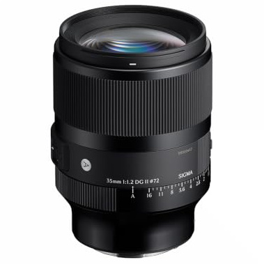 SIGMA - Objetivo 35mm f/1.4 DG II Art compatible con Sony FE