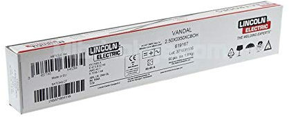 Electrodo basico Vandal Lincoln 2,5x350 Caja 90 Unidades