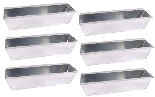 CB Home & Style Pflanzkasten 6er Set für Europalette Palettenpflanzkasten Balkonkasten Topf