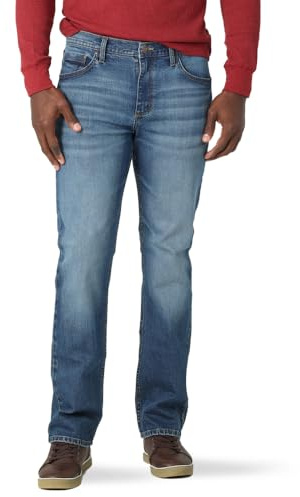 Wrangler Authentics Herrar slim fit raka ben jeans, Hayden, 36 W/32 l, HAYDEN, 36W x 32L