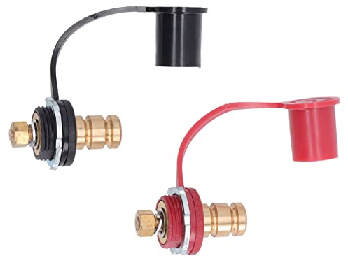 20mm Pfosten-Kit für Marine-Batterieladegerät, Bolzen-Batterieklemme Remote-Batterie-Anschlussklemme Stromverteiler-Anschlussklemmen-Kit für das Aufladen von Autos, Wohnmobilen und LKWs