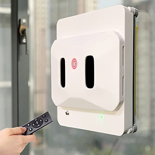 CraftNestUK Robot Limpiador de Ventanas, Aspirador de Ventanas, Robot de Limpieza de Vidrio Inteligente con Control Remoto, Robot Limpiador automático Inteligente