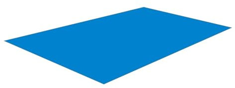 MWZBTG Lona de suelo para piscina rectangular, 2 x 3 m, cubierta protectora para piscina, cubierta de suelo impermeable, alfombrilla de protección para piscina, protección contra pinchazos de la
