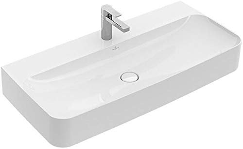 Villeroy & Boch 41681BR1 Waschbecken rechteckig weiß 1000 mm 470 mm 28 kg