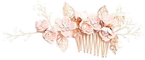 Beaupretty Strass Braut Haarkamm Kristall Kopfschmuck Haarschmuck Hochzeit Zubehör Für Brautjungfern Und Besondere Anlässe 5.9X2.4 Zoll