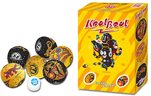 KoolBool Jaune, Freestyle Petanque avec des Boules Molles - Spot Games