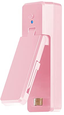 Mini machine à souder 2 en 1 avec cutter, machine à sceller pour réfrigérateur avec adsorption magnétique, stockage des aliments, sacs en plastique, sacs à copeaux (rose)