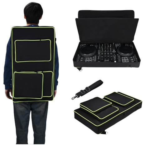 DJ-Controller-Tasche für Pioneer DDJ FLX10, DDJ 1000, DDJ 1000SRT Pioneer DJ-Mixer-Tasche, verdicktes Innenfutter, stoßfest, multifunktional, Party, Straßenaufführung, Outdoor, tragbare DJ-Gigbag