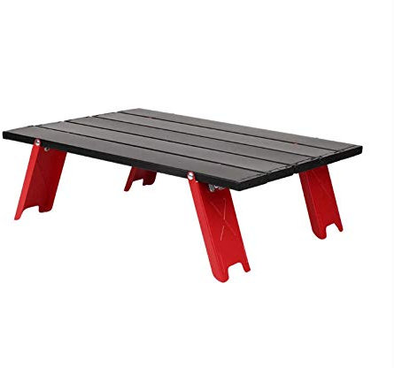 YIHANSS Mini-Picknicktisch aus Aluminiumlegierung, Leichter Klapptisch für Grill, Rucksackreisen, Camping, Outdoor-Möbel