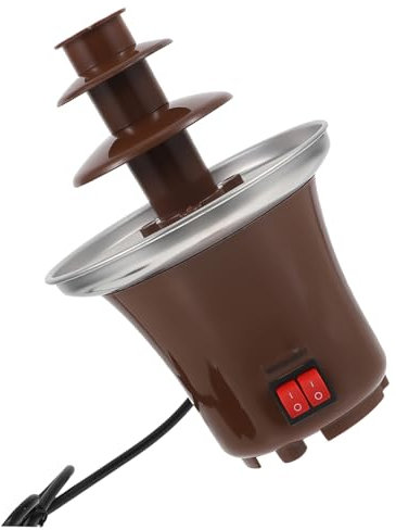 ABOOFAN 1 Pezzo 3 Macchina Fontana Di Cioccolato Fontana Di Cioccolato Inossidabile Macchina Per Fonduta Di Cioccolato Produttore Di Cascate Di Cioccolato Fontane Di Cioccolato Plastica