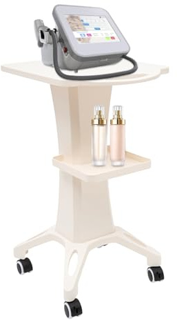 Beauty Salon Trolley kosmetisk vagn liten arbetsvagn med broms rullvagn för skönhetsinstrument
