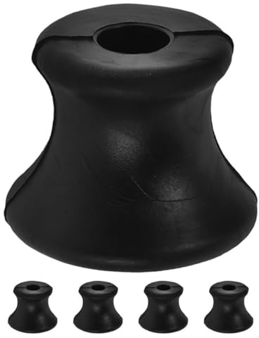 FIXOSHEE Stimmgabelhalter 5 Stück aus Rutschfestem Gummi mit zum Zuordnen Geometrischer Formen Vielseitig Einsetzbar für Yoga Klangheilung und Meditationspraxis
