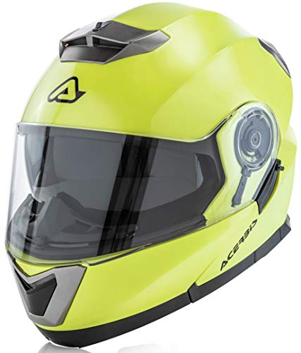 ACERBIS Casco SEREL, Helmet Uomo, Giallo, M
