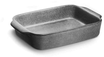SPRINGLANE Keramik Auflaufform Misty Cliff 26 x 18 cm, Steingut Backform für Lasagne, Quiche oder Tiramisu