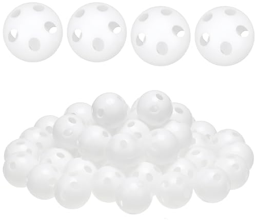 SAFIGLE Rasseln 50 Rasselkugeleinsätze Für Babyspielzeug Geräuschmacher Reparatur Fix Spielzeug Geräuschmacher Quietscher Ersatz Bastelzubehör 28Mm Baby Spielzeug