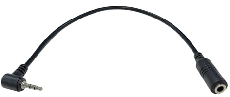 Callez 3.5mm Female to 2.5mm Male Headphone Adapter Cable Connector, Suit for Smartphone Headset Convert to 2.5mm Jack Work for Telephone and Cordless Phones with 2.5mm Headset Jack
