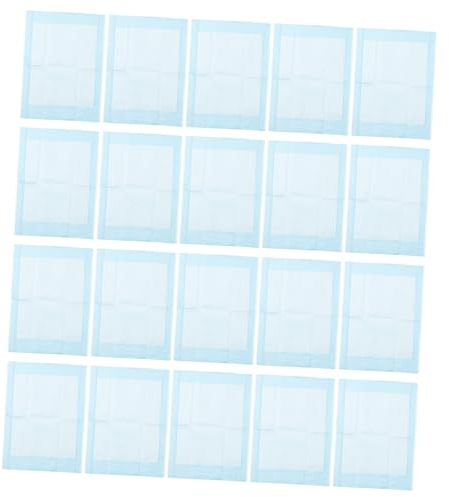 Mobestech 20 Stück Einweg Bettschoner 45x60cm Absorbierende Pflegeunterlagen Ölbeständig Für Zuhause Hautfreundlich Flexibel