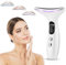 Masajeador Facial, Guasha Facial para Cuello y Cara Contornear la Cara con 3 Colores LED Calefacción y Vibración para Rejuvenecer la Piel y Tonificar La Piel Flácida (Blanco)