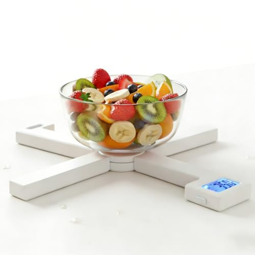 ANKROYU Balance de cuisine numérique pliante, balance alimentaire ABS, balance pliante de type X, jauge de poids portable, mini balance de haute précision, balance numérique