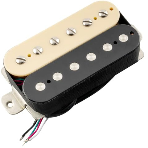 Musiclily Pro LP-OBLA Alnico 5 Micro Humbucker Découvert Manche Zebra | pour Guitare électrique
