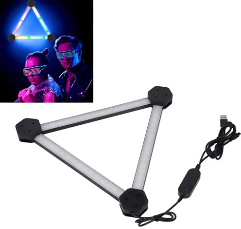 Bewinner Smart RGB LED Lichtleiste Außen – 9 Sets Individuelle Installation Ambiente Dekoration, WIFI TV Hintergrundbeleuchtung, Gaming Zubehör Partybeleuchtung für Tuya App