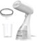 KRILVON Handheld Clothes Steamer - Garment Steamer for Home, Office, Travel - Lightweight Compact 300ml Detachable Large Capacity Water Tank Wrinkle Remover