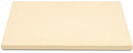 G3 Ferrari G10190 Pietra refrattaria in Cordierite Naturale 38 x 30 cm, fino a 800°C, Utilizzabile in Forno, su Barbecue e Griglie a Gas