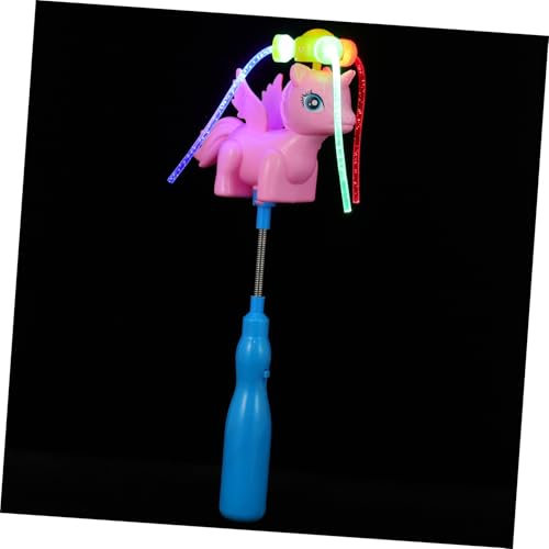 Vaguelly Jouet Moulin à Vent Lumineux Garçon Fille Équestre Rotation Lumineuse pour Fête Déguisement Halloween