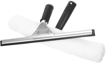 EXQUIMEUBLE Squeegee for Shower Glass Window Cleaning Squeegee for Tiles Car Floors Glass-friendly Design for Home Hotel and School Use
