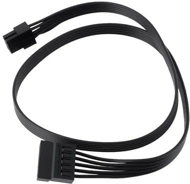 OTOTEC Modulares Kabel 6-polig auf SATA Kompatibel mit Corsair Kompatibel mit Seasonic 58,5 cm