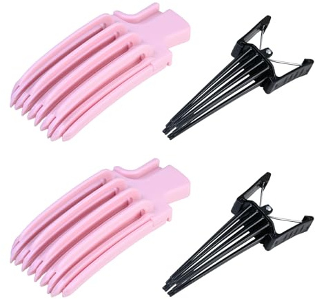 Set di 4 fermagli per capelli senza impronte per capelli, accessori per capelli da donna, clip volumiche per tutti i tipi di capelli