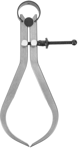 CashMuch Pinza Vernier para torneado de madera, herramienta de medición de acero al carbono de 100 mm/150 mm/200 mm para torno de madera y carpintería