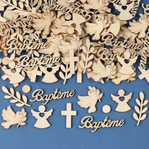 DAHI Decorazioni per la Cresima Decorazioni sparse Decorazioni da tavola per la Cresima in legno