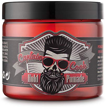 EUROSTIL 200ML, CAPTAIN COOK POMADA FUERTE Unisex adulto, Negro